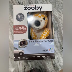 Yellow Giraffe Baby Monitor for Cars